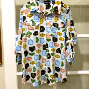 Karl Lagerfeld blouse size 9